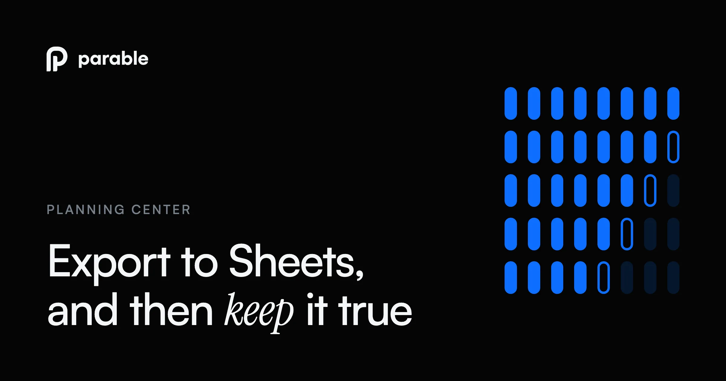 How to Export Planning Center Data to Google Sheets (And What Breaks)