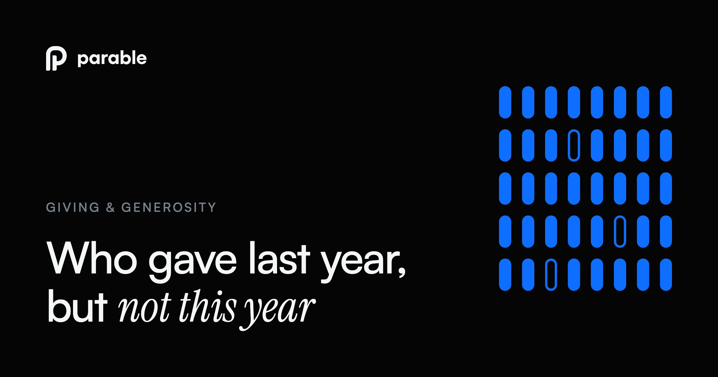 Who Gave Last Year But Not This Year: Finding Lapsed Givers in Planning Center