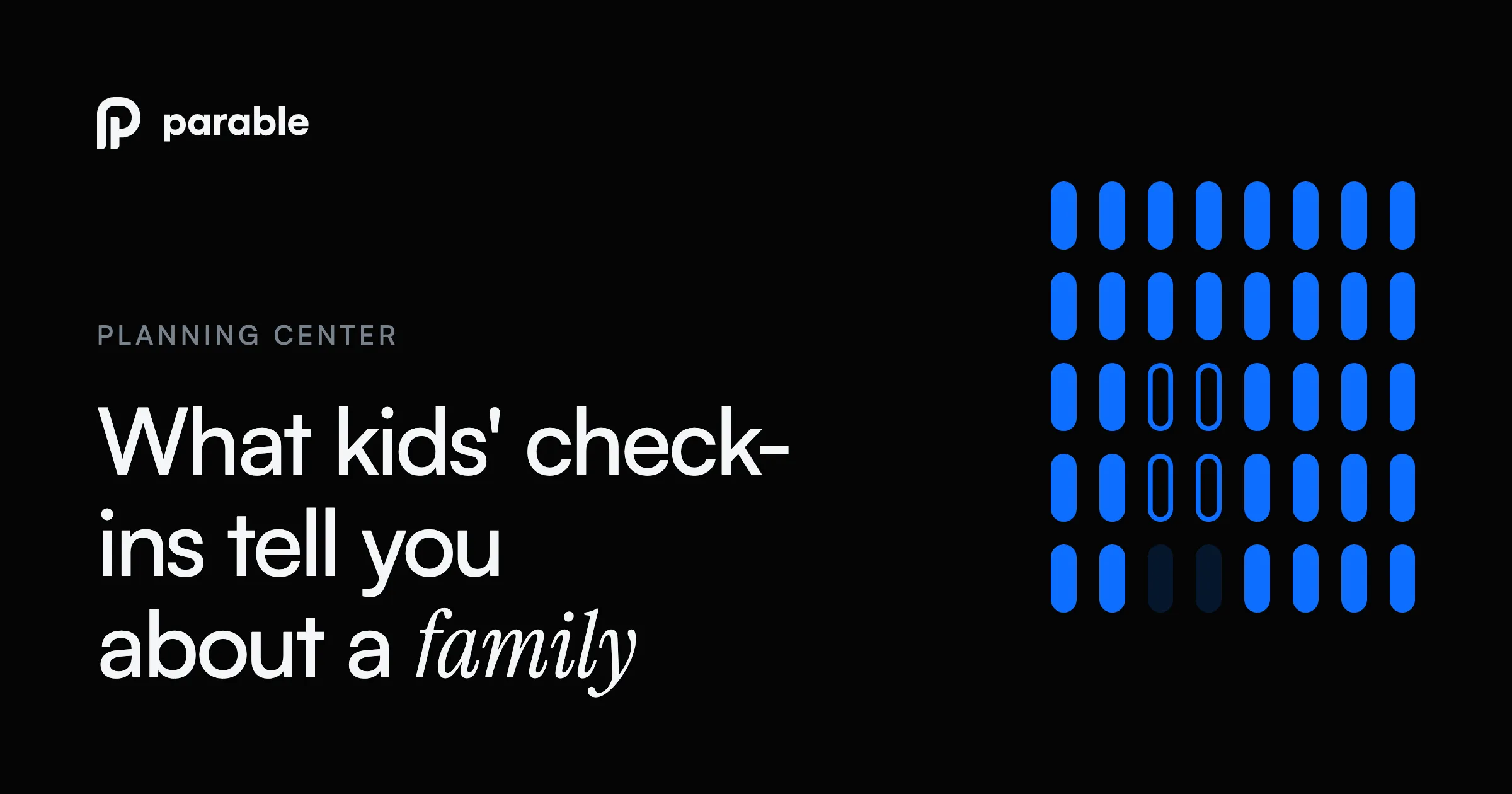 Planning Center Check-Ins Reports: What Your Kids' Check-In Data Knows